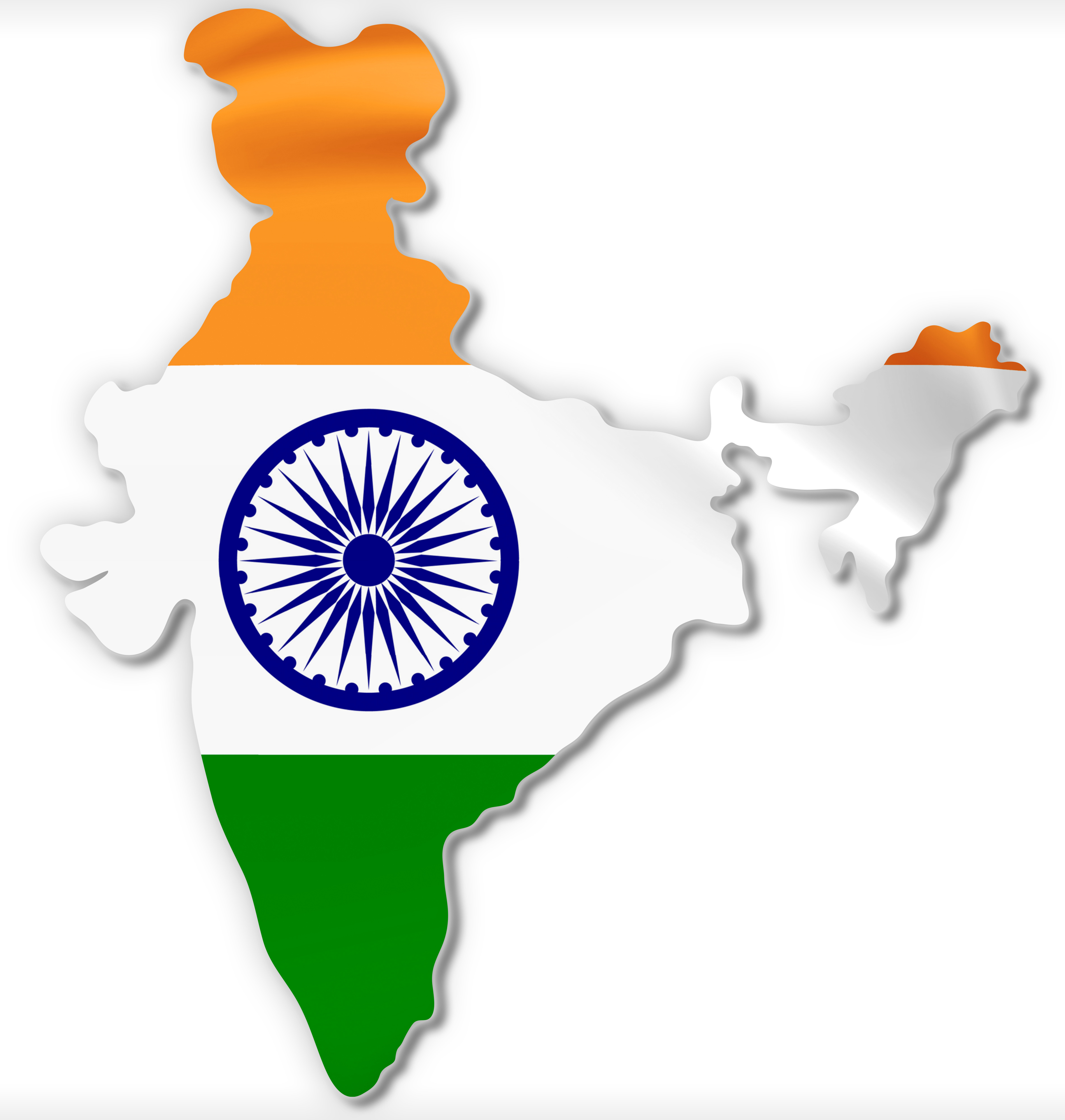 India Map Image HD 1080p